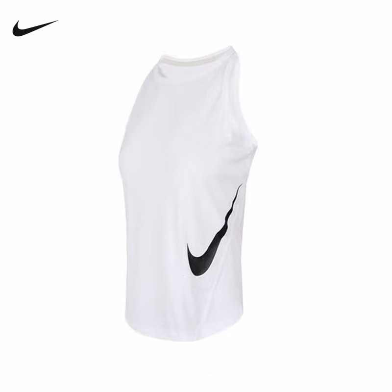 NIKE耐克夏季新款女子运动休闲T恤舒适透气无袖背心HV2792