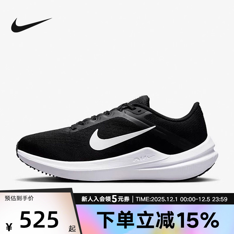 Nike耐克WINFLO 10女子公路跑步鞋秋季款透气轻便缓震DV4023-003