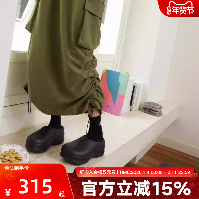 adidas阿迪达斯三叶草女adiFOM夏运动休闲鞋凉鞋拖鞋穆勒