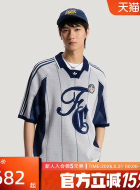 adidas阿迪达斯三叶草2026夏男休闲运动短袖T恤针织POLO衫 KY2159