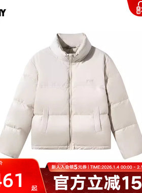 PONY1972波尼女士羽绒服秋冬季新品短款羽绒外套 244W2OF31BE
