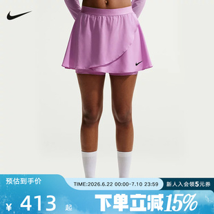 耐克NIKE女子速干网球半身裙夏季女梭织休闲运动短裙 IV5711-503