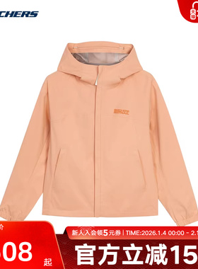 Skechers斯凯奇春季女子休闲时尚户外梭织外套L124W021/03U5