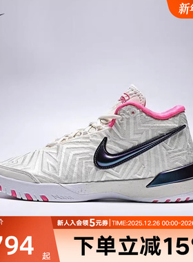 耐克男鞋LBJ NXXT GENISUS丝绸鞋面詹姆斯实战篮球鞋IB1271-100