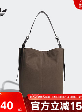 adidas阿迪达斯挎包三叶草运动时尚斜挎单肩包手提拎包 KT0862