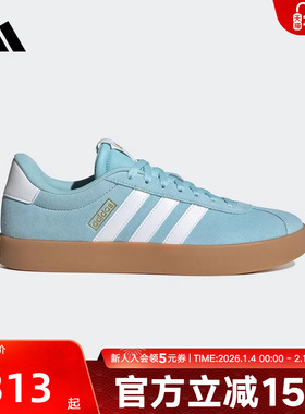 adidas阿迪达斯新款男女鞋VL COURT 3.0板鞋德训T头鞋 HQ0264