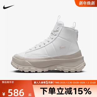 厚底高帮增高靴子FQ9065 耐克Nike Roro女子休闲鞋 Mid 100 Blazer