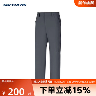006L P325M112 Skechers斯凯奇户外保暖运动休闲裤 冬直筒男子长裤