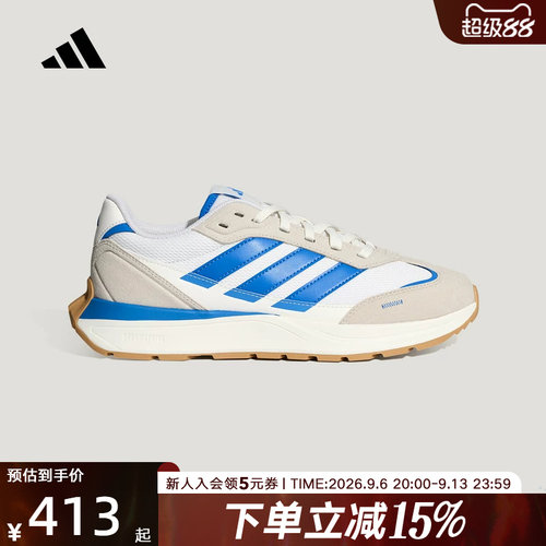 adidas阿迪达斯2026秋中性超轻稳定透湿缓震回弹休闲运动鞋KH6818
