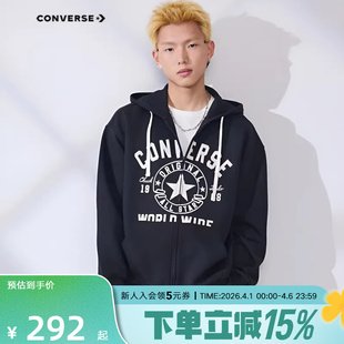 UCJ441 023 复古潮流宽松连帽开衫 Converse匡威男女卫衣外套春新品