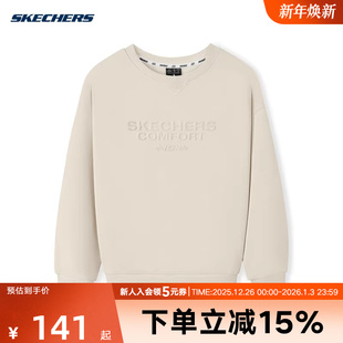 L325U017 中性卫衣 001J 新款 Skechers斯凯奇秋季