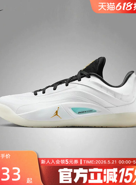 Jordan耐克男鞋锡安ZION 4实战篮球鞋训练抗扭运动鞋FD0591-104