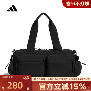 adidas阿迪达斯旅行出游收纳运动单肩手提挎包春女斜挎包 KS5231