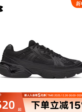 UA安德玛秋冬新款Sola女子复古轻便透气运动鞋休闲鞋6005284-003