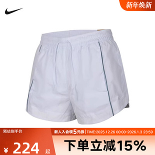 女25秋新款 FV7501 梭织五分裤 跑步训练运动裤 423 热裤 NIKE耐克短裤