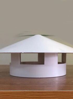 通风器排气管挡风雨透气帽PVC管烟囱帽屋顶防水一体75 110 160200