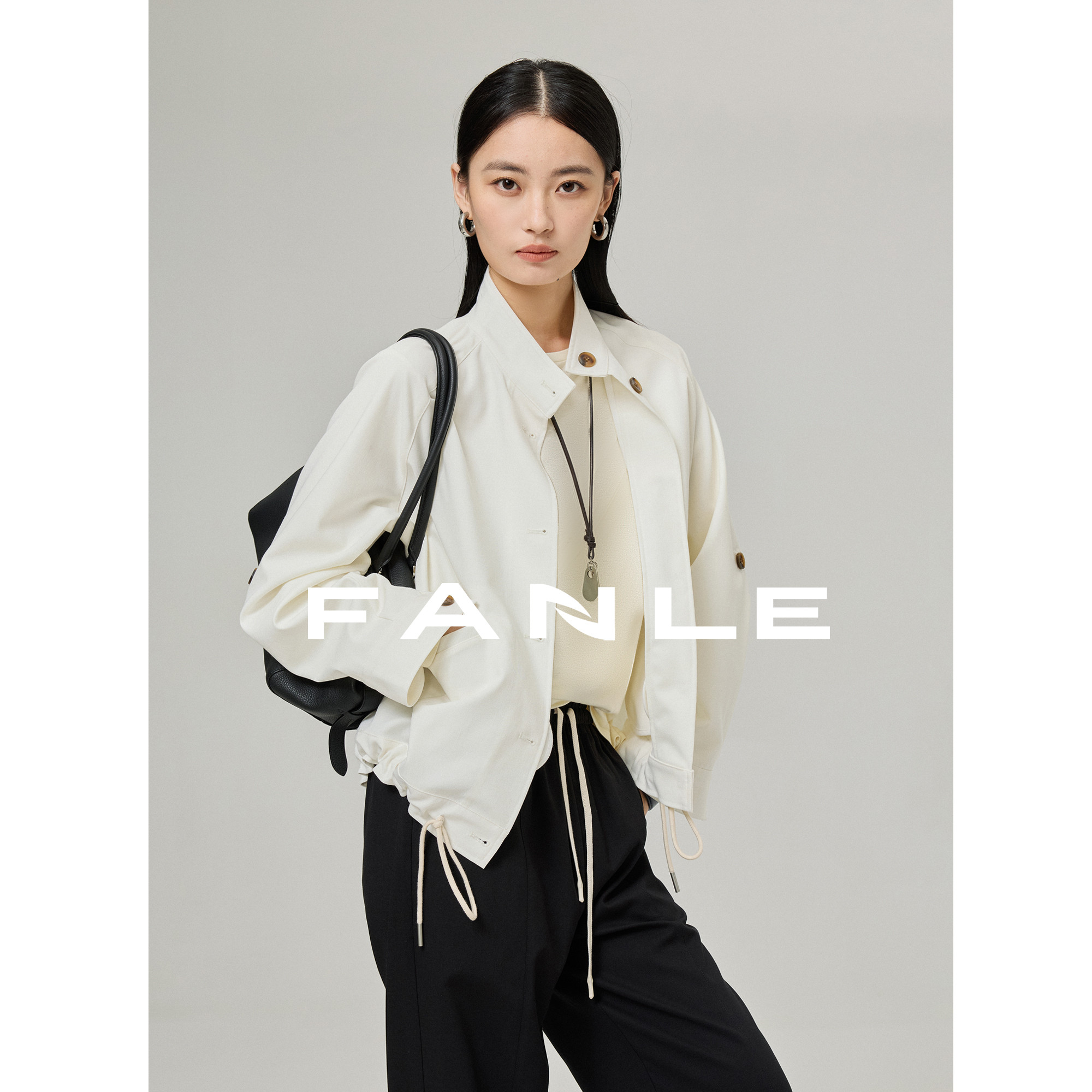 FANLESTUDIOS天丝羊毛夹克