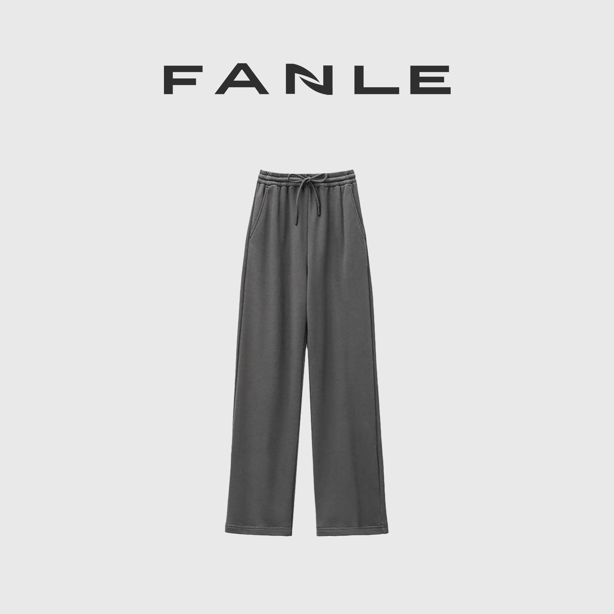 断码清仓不退换 clwanfit舒适运动圆领卫衣牛筋抽绳阔腿裤卫裤,女装/女士精品,休闲运动套装,淘宝优惠券,粉丝福利购,淘宝优惠卷