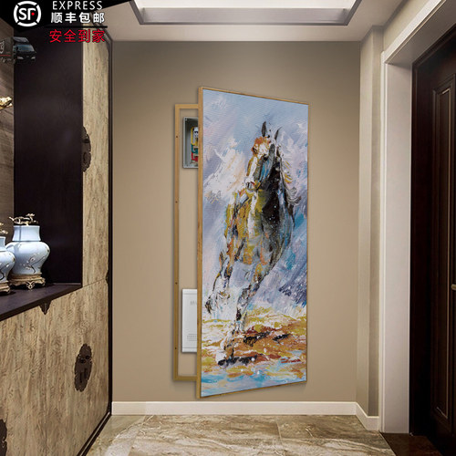 陈一予消防栓消火栓装饰油画风格