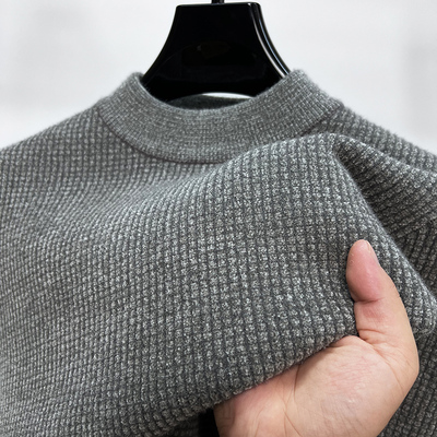 男士打底衫针织衫秋冬款半高领