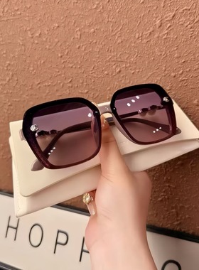 2025 NewFashionPolarizedSquare Sunglasses Women Brand Design