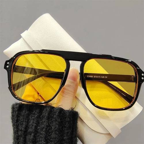 KAMMPT Candy Color Oversized INS Sunglasses for Women Fashio
