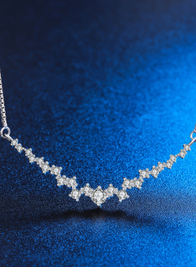 New925 Sterling Silver Teardrop Shape Necklace Personalized