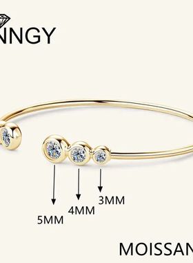 Lnngy Adjustable Cuff  Bracelet Original and Pure 925 Sterli