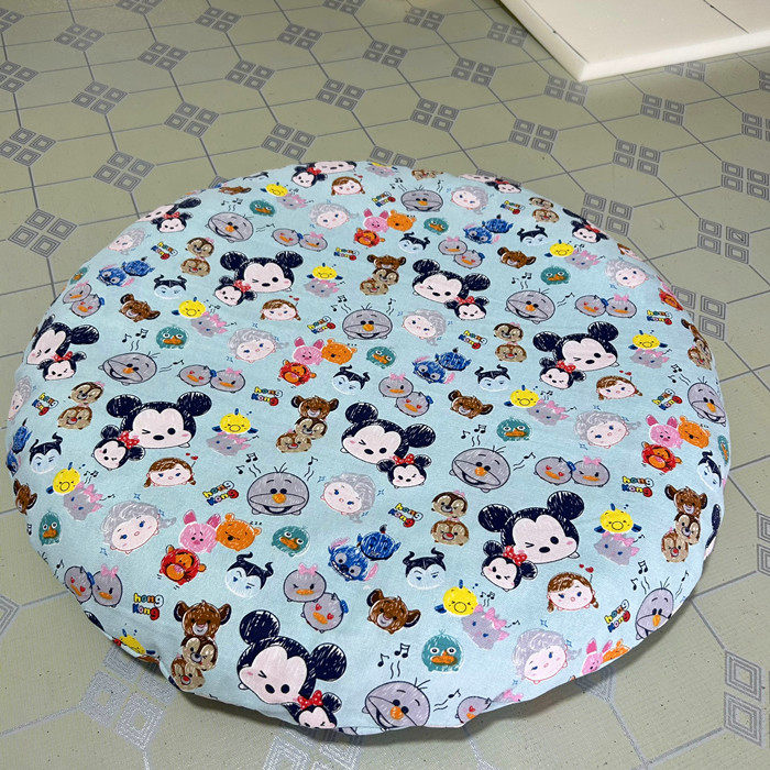 帆布拆洗超大圆形坐垫 加厚棉软垫 秋千椅 吊篮摇椅 地垫 窝垫