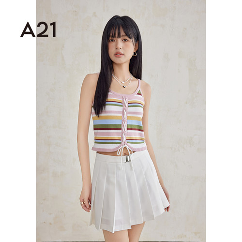 A21吊带背心女生夏季上衣