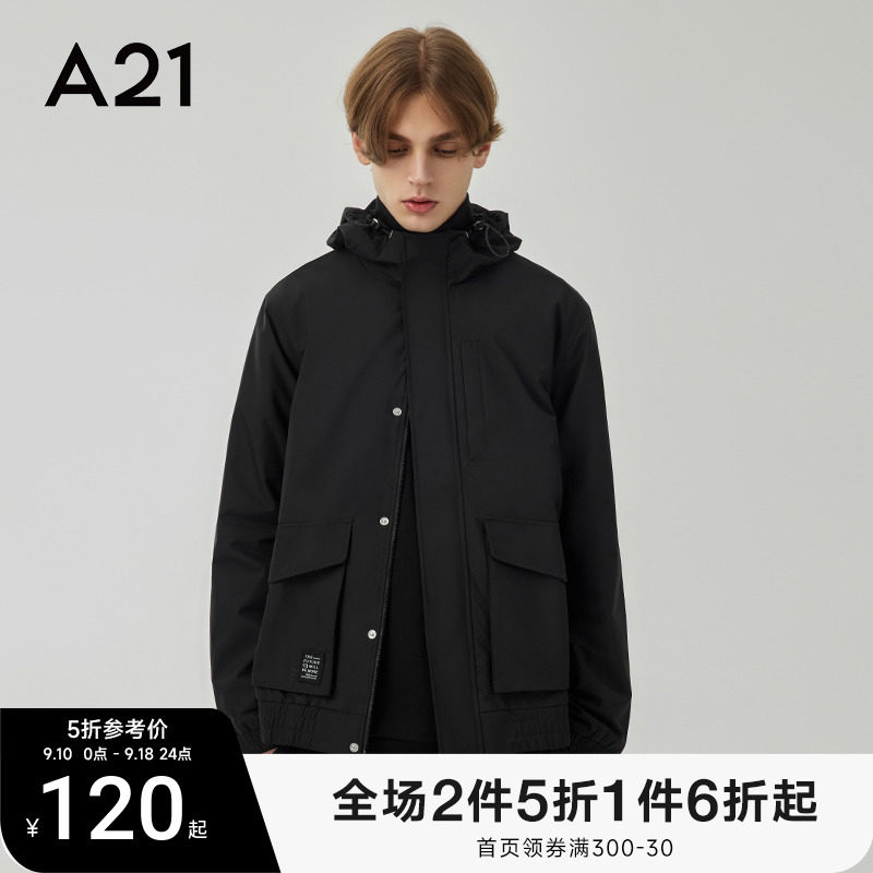 A21男装连帽外套男秋季情侣装衣服男士短款男生风衣潮牌秋装男款怎么样,好用不?