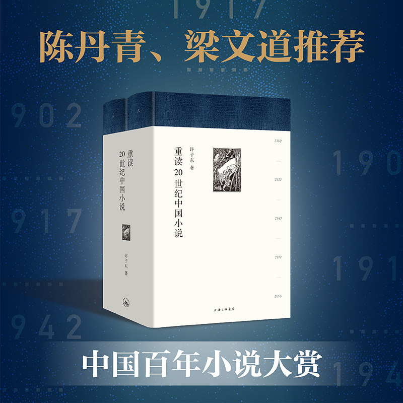 正版 许子东 重读20世纪中国小说 精装二册 跟许子东读100年的小说书供我们探索20世纪文学的地图新编文学史理想国