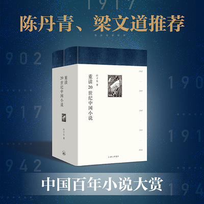 正版【赠长卷】 许子东 重读20世纪中国小说 精装二册 跟许子东读100年的小说书供我们探索20世纪文学的地图新编文学史理想国