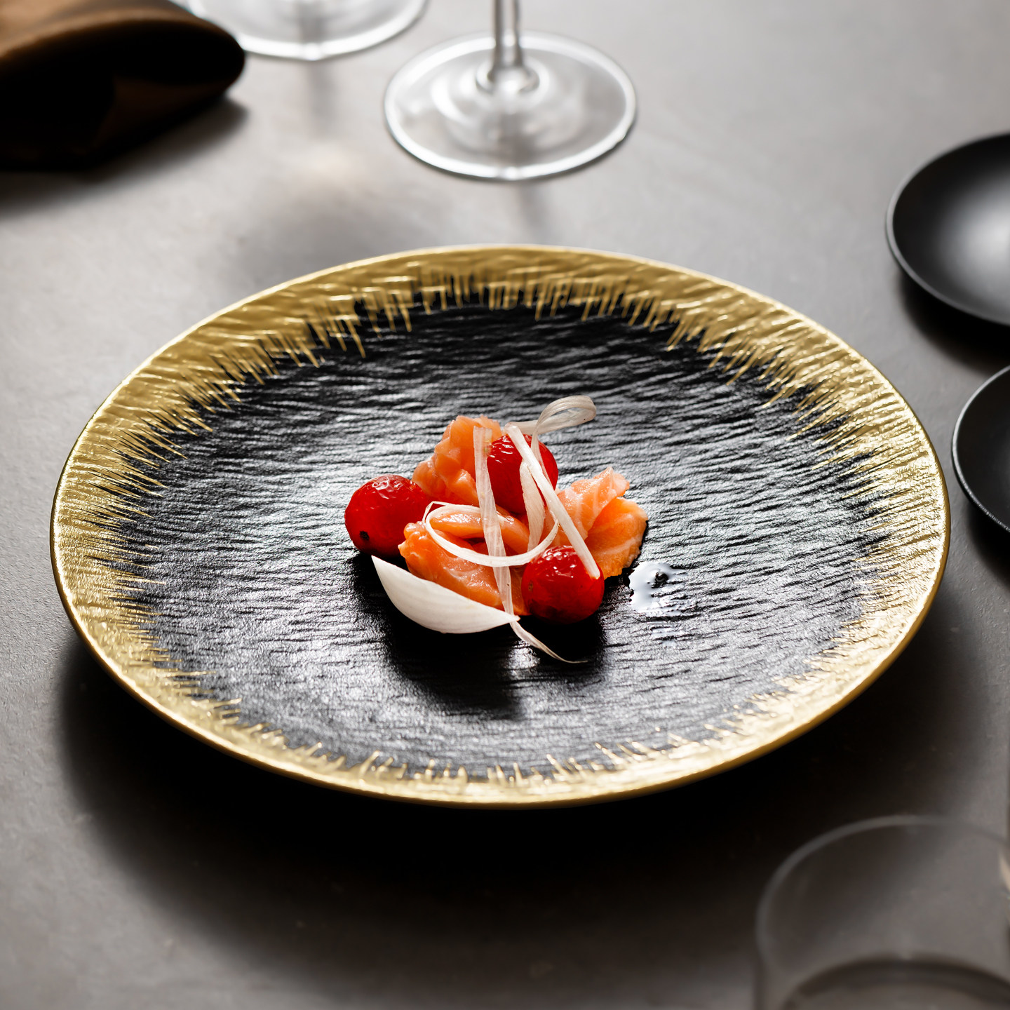 高级感黑色牛排盘子创意西餐盘商用酒店陶瓷家用菜盘意境菜餐具,餐饮具,盘,淘宝优惠券,粉丝福利购,淘宝优惠卷