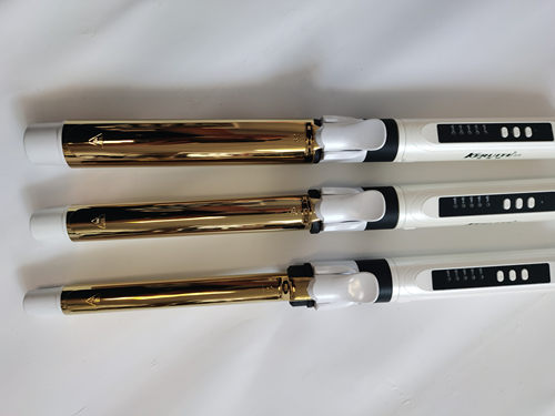 克瑞特金色款影楼电卷棒360旋转