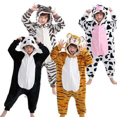 儿童生肖演出服卡通连体睡衣秋