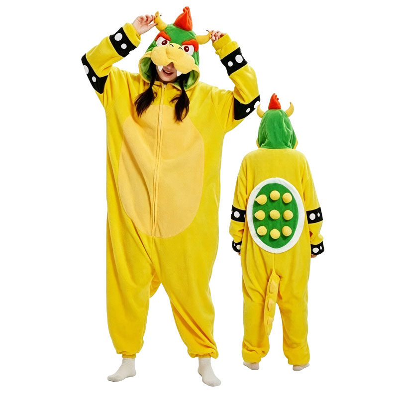 Bowser酷霸王超级玛库巴连体睡衣