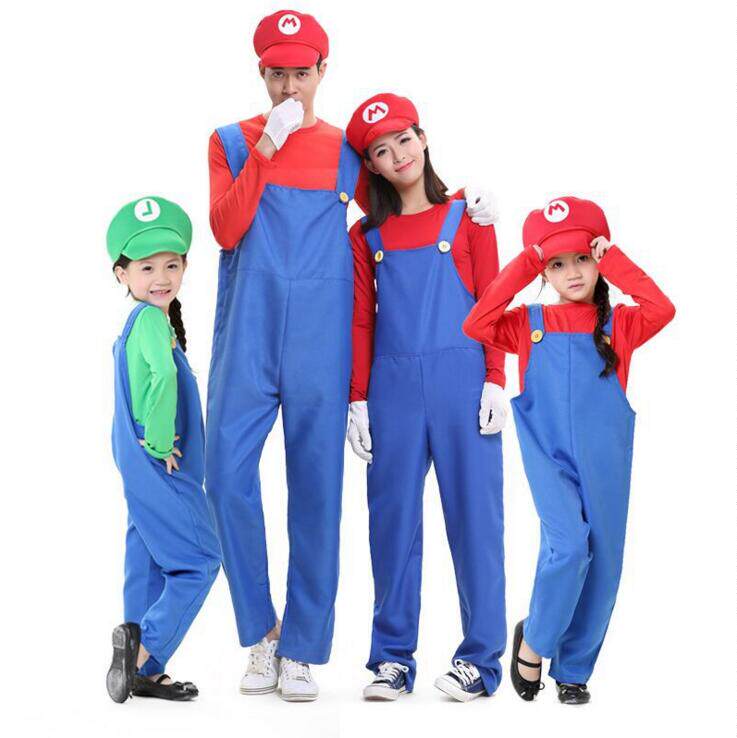 马里奥小童幼稚园舞台写真演出服