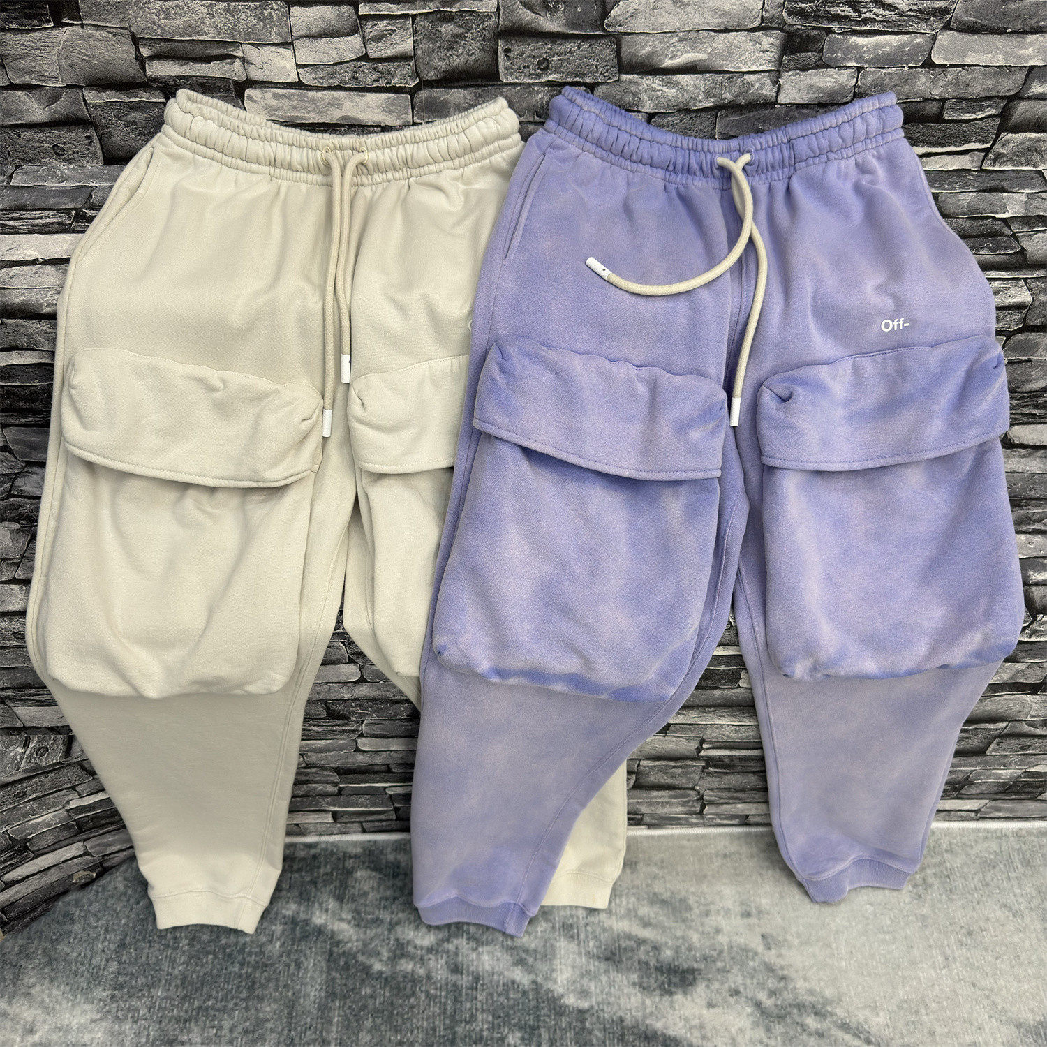 【0F 抛袋长卫裤】美式全棉宽松卫裤男女生休闲裤同款