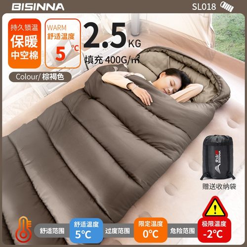 睡袋大人户外露营四季通用北山狼