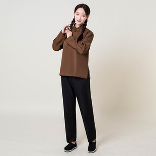 店小二古代怀旧成人男女家丁服装仆人服茶馆百姓国民舞台角色扮演