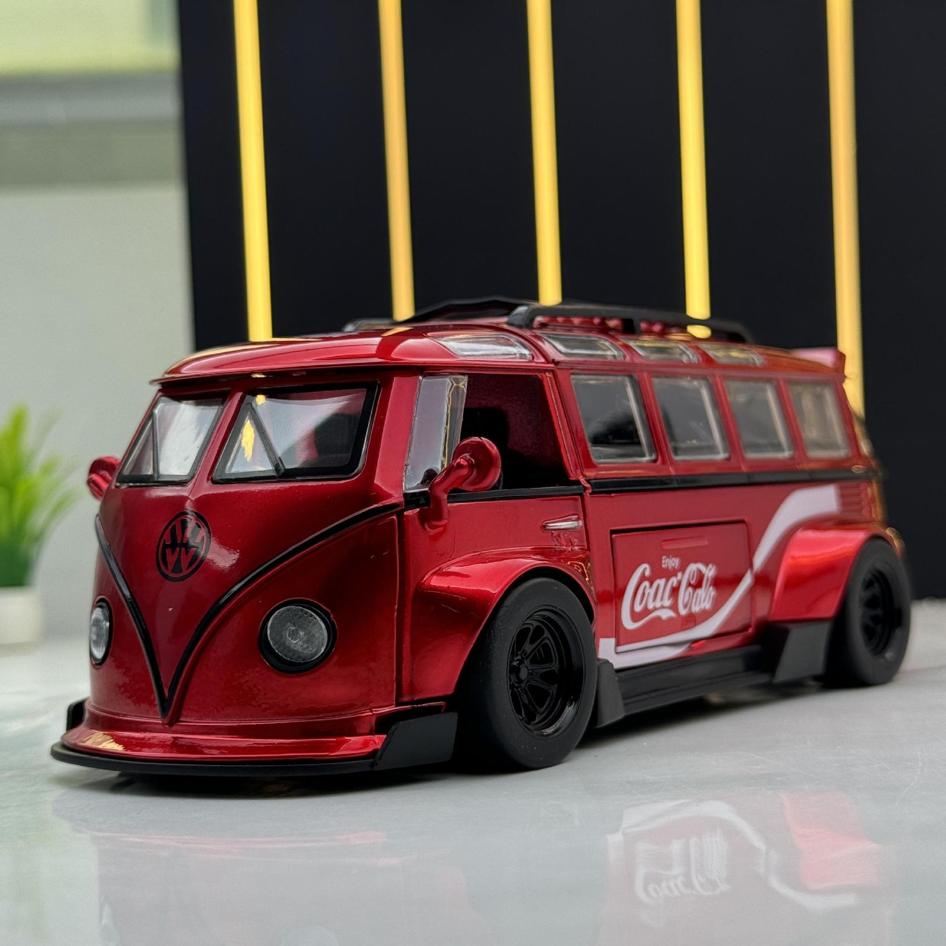 众源兴合金车模1比32大众T1马自达柯尼塞格911回力玩具车高端