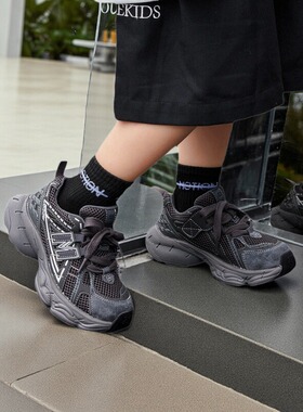 男童老爹鞋透气儿童运动鞋2025春秋潮牌女童鞋子中大童跑步鞋子潮