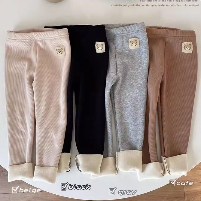 秋冬新款儿童一体绒打底裤男女童宝宝加绒保暖卡通弹力小脚裤,童装/婴儿装/亲子装,打底裤,淘宝优惠券,粉丝福利购,淘宝优惠卷