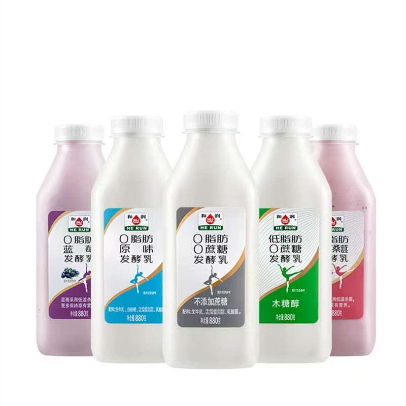 和润酸奶发酵乳酸牛奶880g