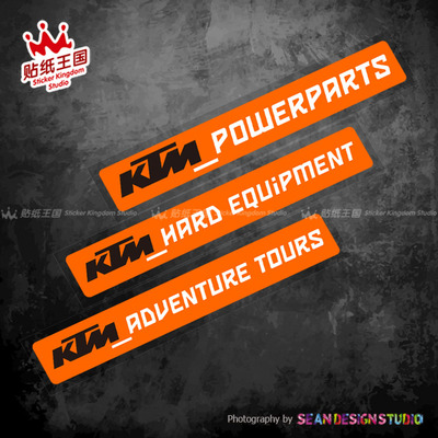 适用KTM RC390 Duke250 690 790 890 1190 1290ADV装饰反光贴纸