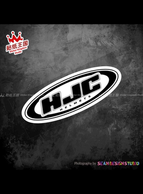 适用HJC 毒液头盔 RPHA11摩托车改装贴纸 防水反光车贴个性电摩贴