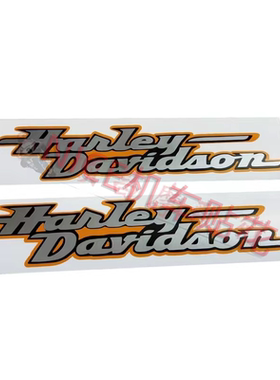 哈雷摩托车油箱XL1200 883N反光防水肥仔贴花边箱贴纸突破者拉花