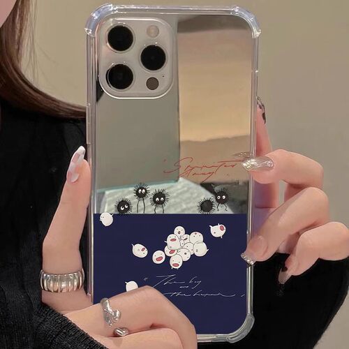 你想活出怎样的人生哇啦哇啦适用苹果15手机壳华为p40opporeno7小米红米note9情侣vivox90镜面mate60pronova8