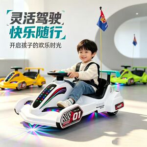童丽友儿童电动卡丁车漂移车灯光